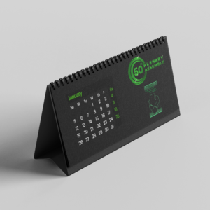 desk calendar
